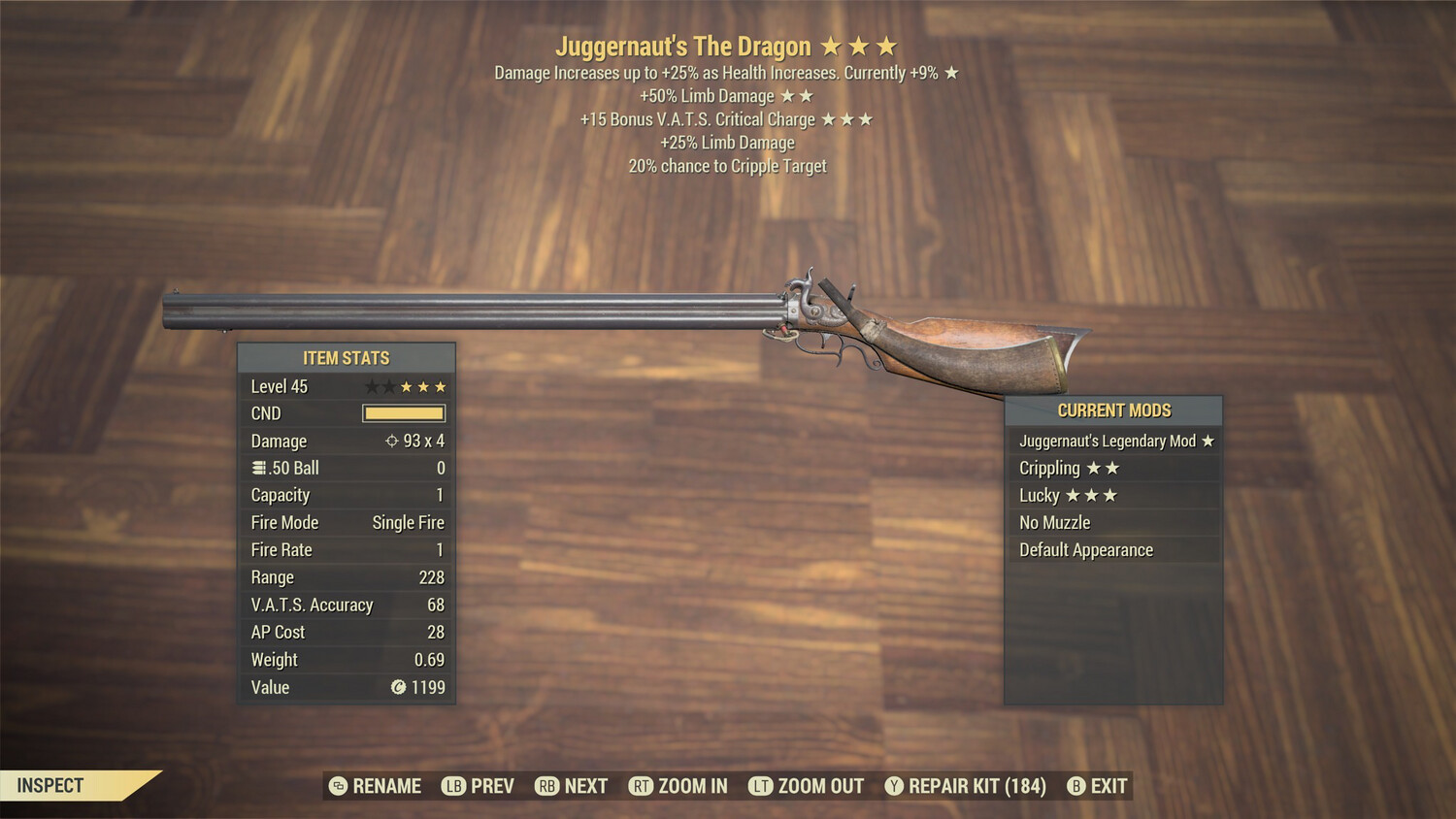 Juggernaut 50L/15c The Dragon