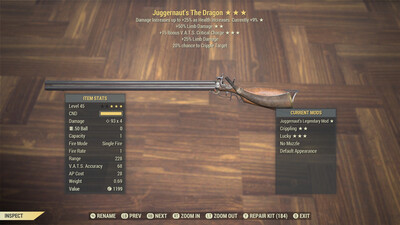 Juggernaut 50L/15c The Dragon