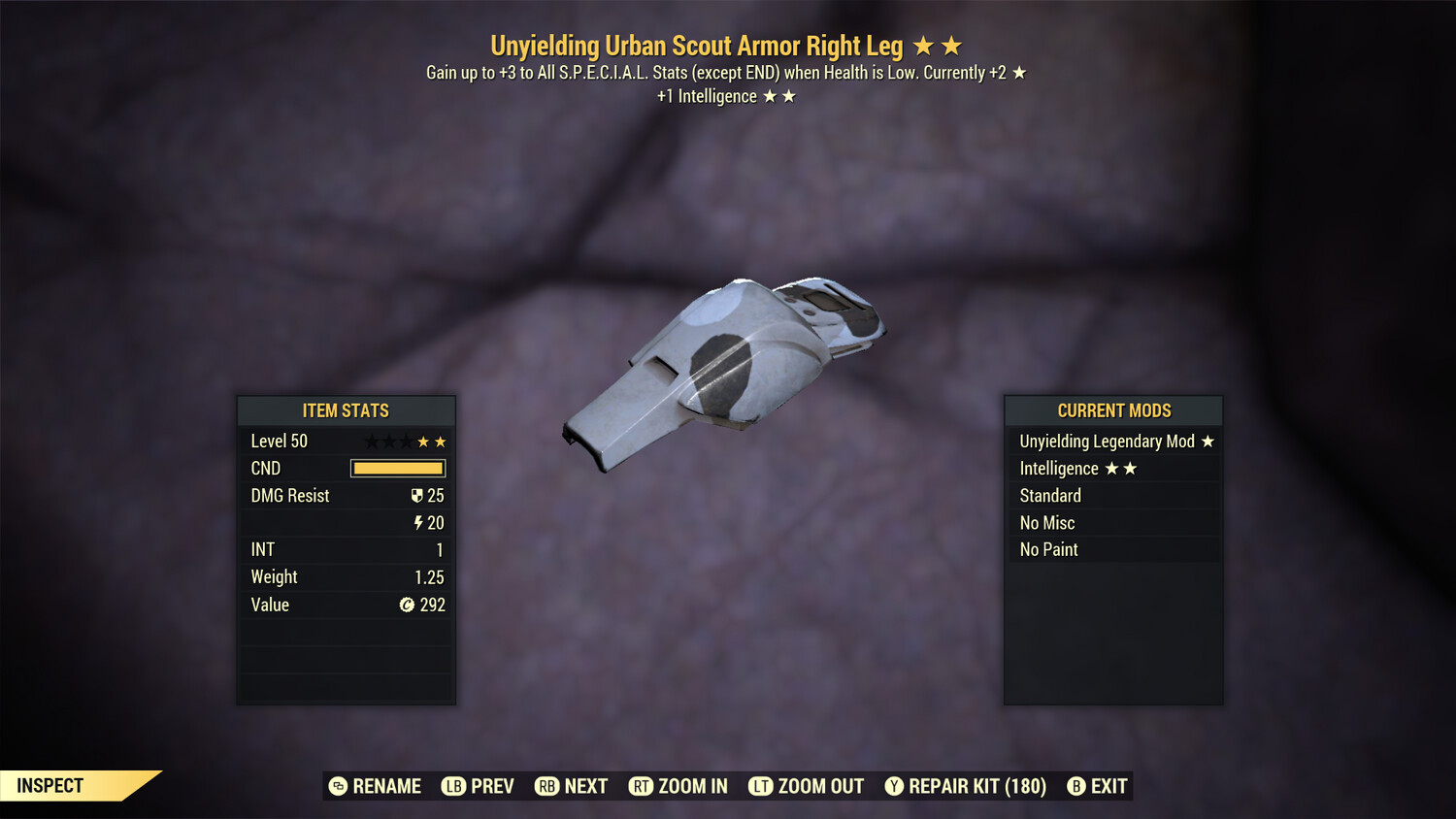 Unyielding Intel U Scout RL