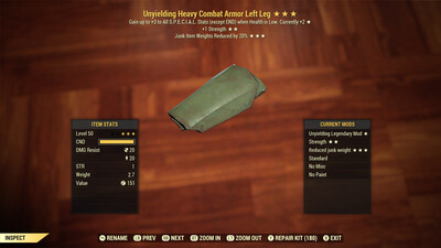 Unyielding 1S JWR Combat LL