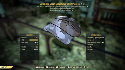 Unyielding Explosive WWR U Scout Torso