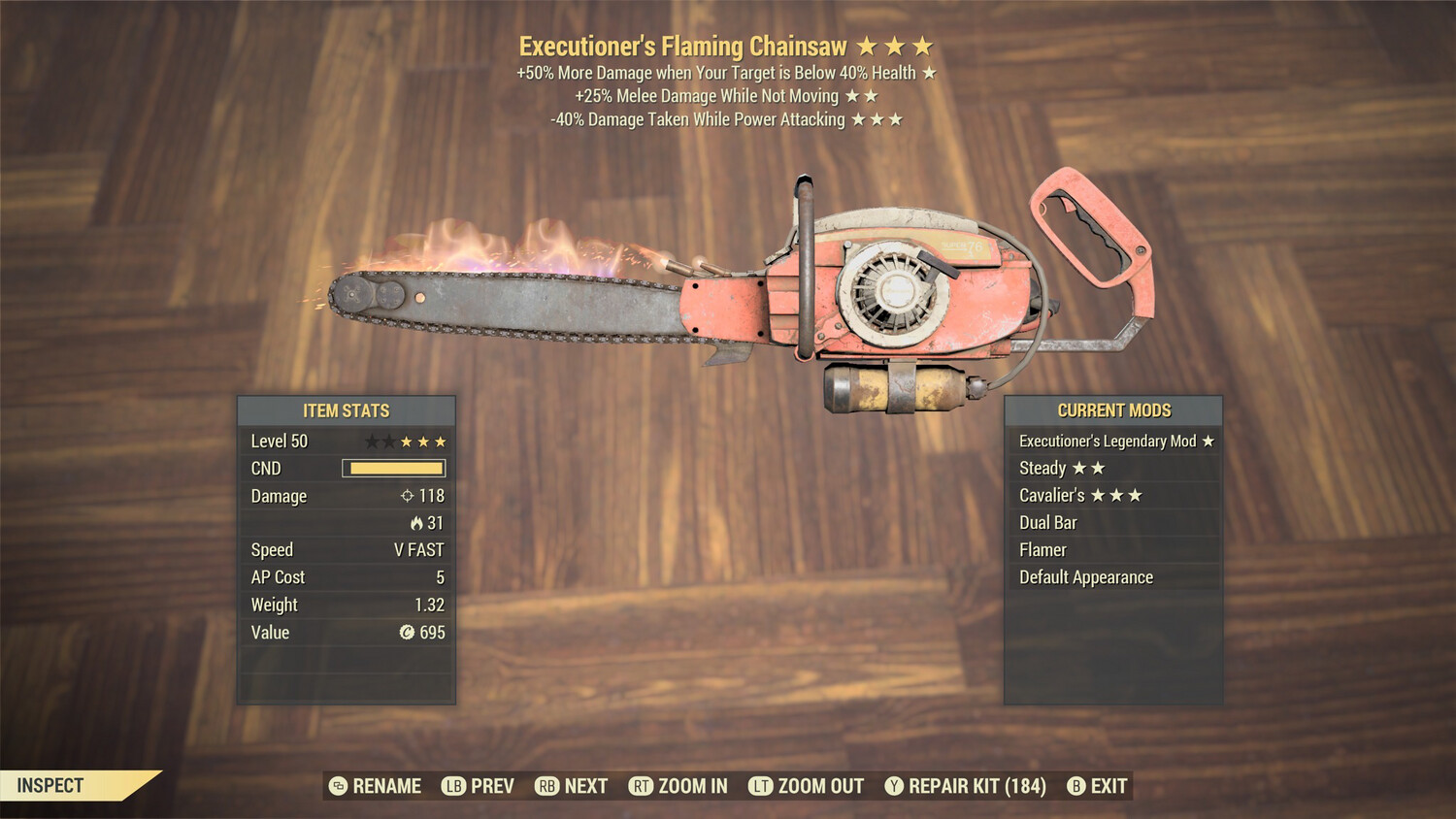 Executioners 25/PA Chainsaw