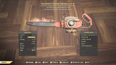 Executioners 25/PA Chainsaw