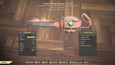 Furious 50L/Durability Chainsaw