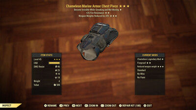 Chameleon FR WWR Marine Chest