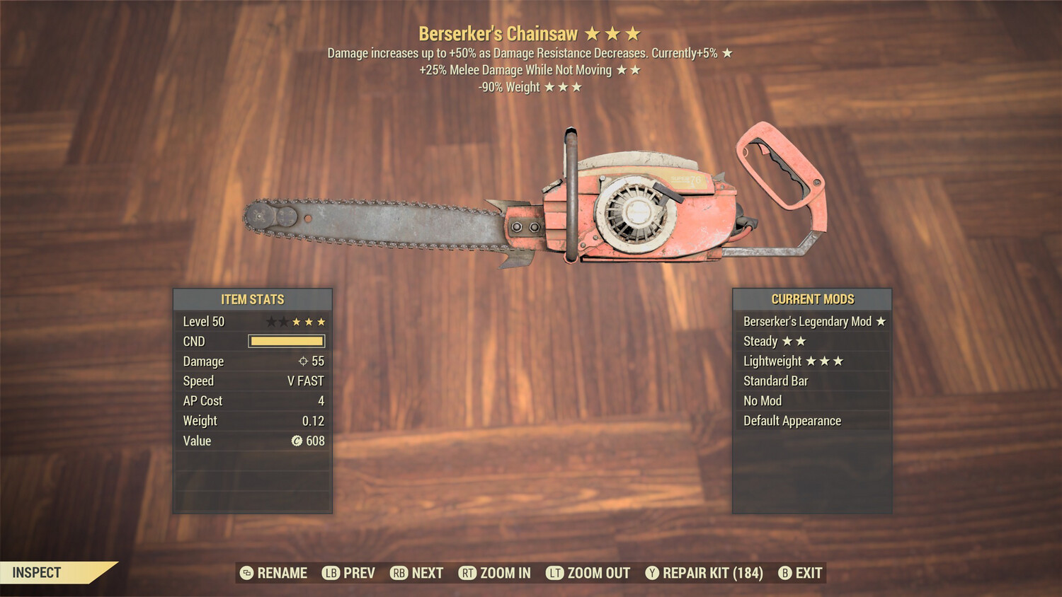 Berserkers 25/90 Chainsaw