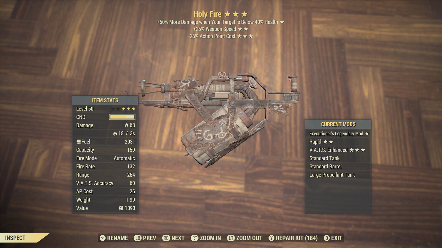 Executioners 25/25 Holy Fire