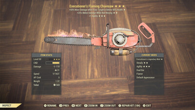 Executioners 25/1A Chainsaw