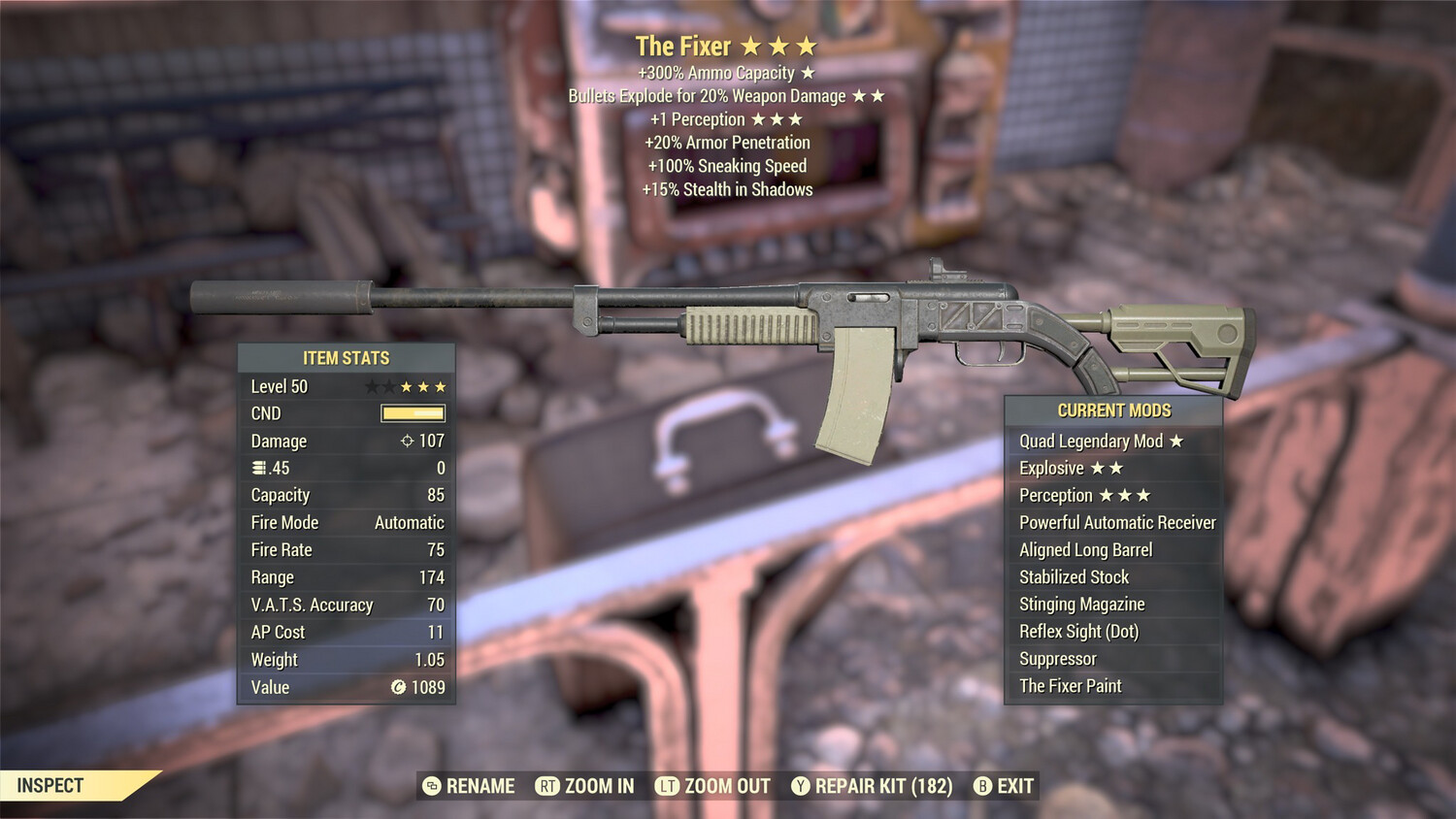 The Fixer: Quad Explosive 1P