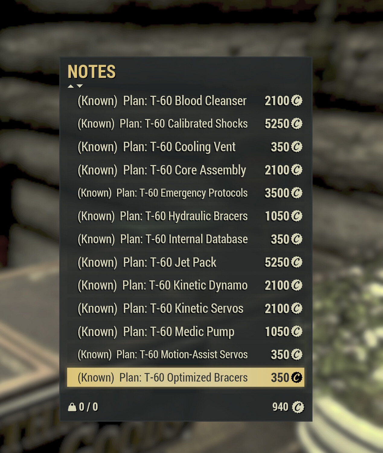 T60 Mods Plan Bundle (22 Plans Total)
