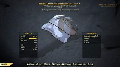 Mutants 1L Sentinel U Scout Torso