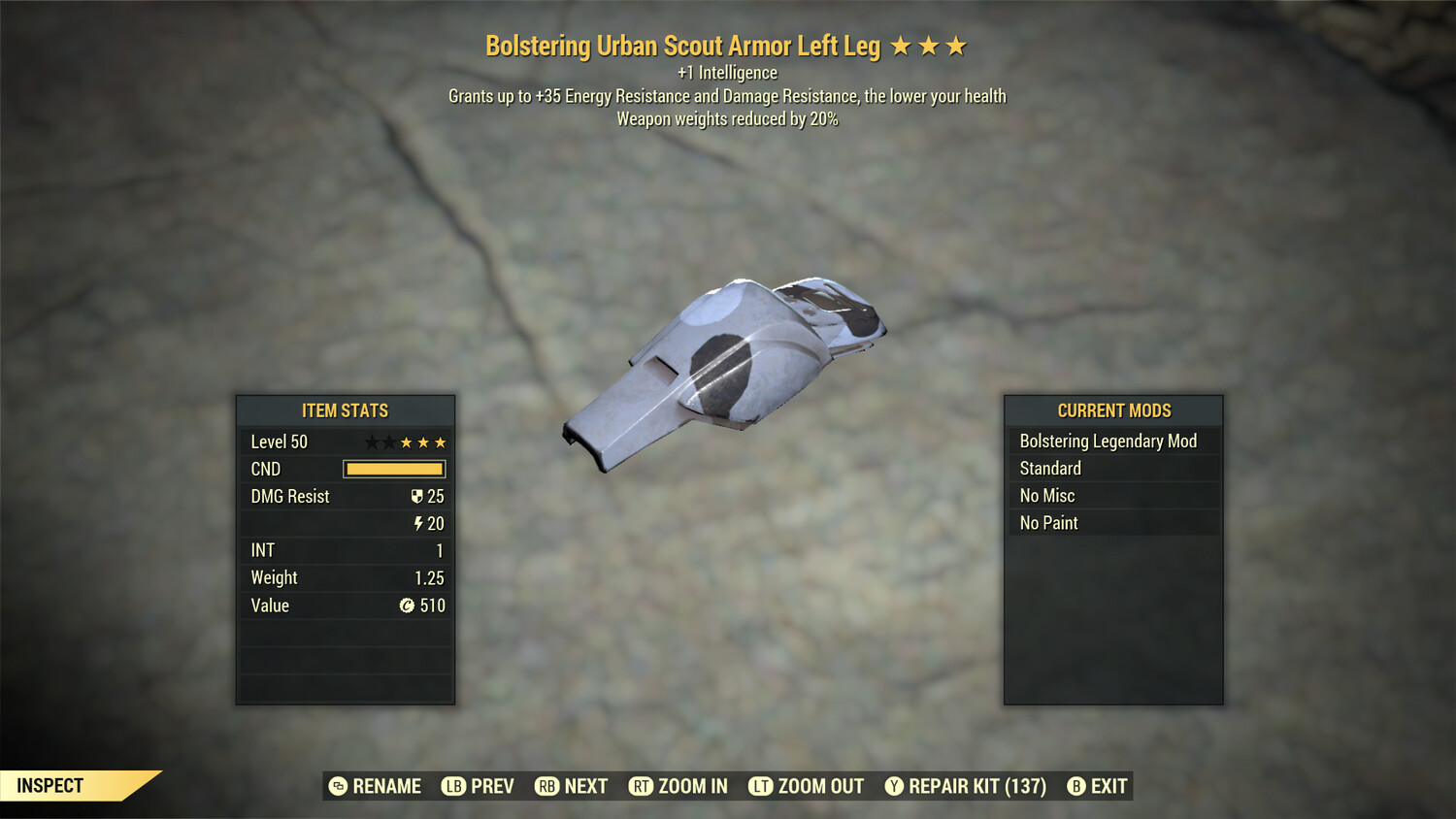 Bolstering Intel WWR U Scout LL