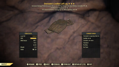 Overeaters RR Cavalier Leather LL
