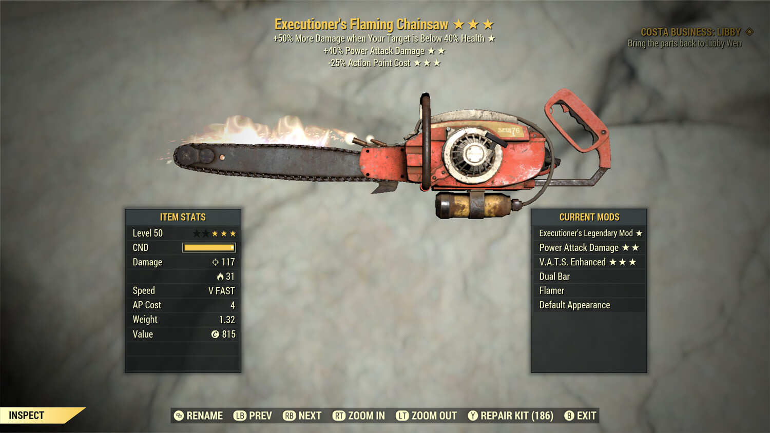 Executioners PA/25 Chainsaw