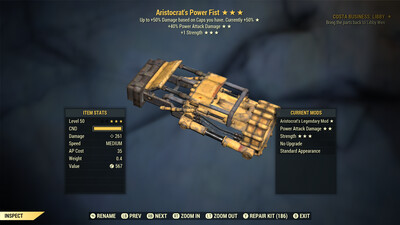 Aristocrat PA/1S Power Fist