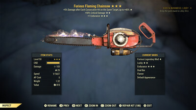 Furious 50/1E Chainsaw