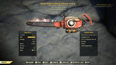 Mutant Slayers 50L/25 Chainsaw