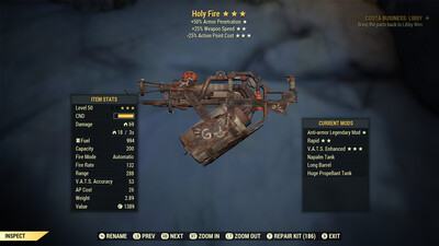 Anti Armor 25/25 Holy Fire