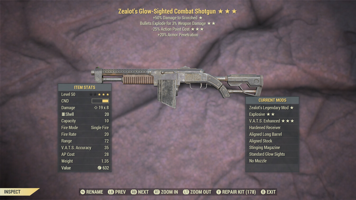 Zealots Explosive 25 Combat Shotgun