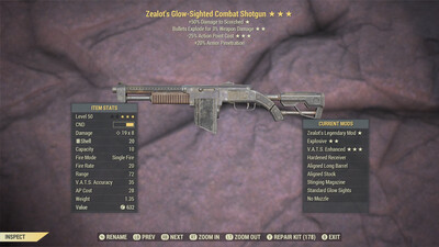 Zealots Explosive 25 Combat Shotgun
