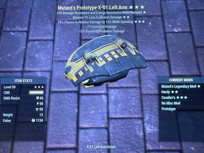 Mutant Explosive Cavalier X01 LA