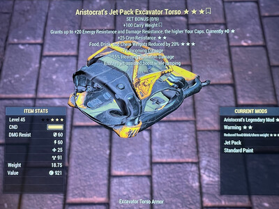 Aristocrat Cryo FDC Legacy Jetpack Excavator Torso