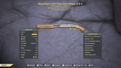Mutant Slayers Explosive 25 Pump Action Shotgun