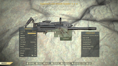 Suppressors 25/15c Auto Grenade Launcher