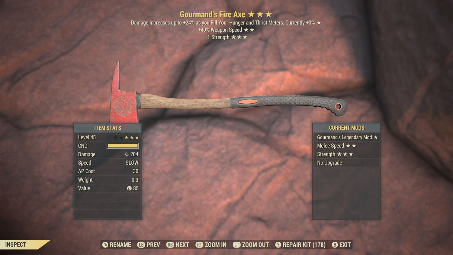 Gourmand SS/1S Fire Axe