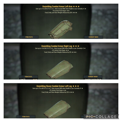 Unyielding AP FDC Combat 3/5 Set