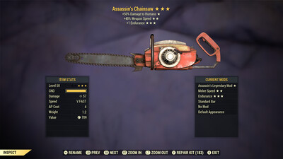 Assassin SS/1E Chainsaw