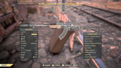 Mutants Explosive 15r Handmade