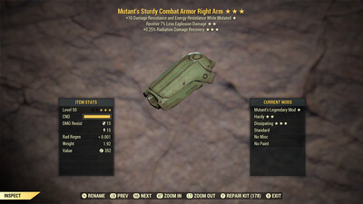 Mutant Explosive RR Combat RA