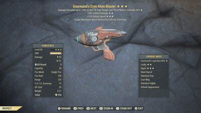 Gourmand 50/15r Alien Blaster
