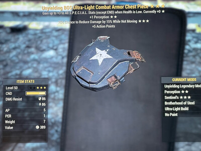 Unyielding 1P Sentinel Combat Chest