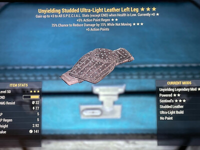 Unyielding AP Sentinel Leather LL