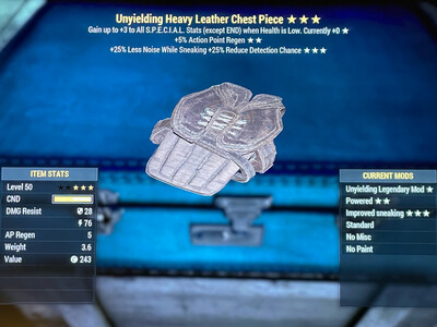 Unyielding AP HTD H. Leather Chest