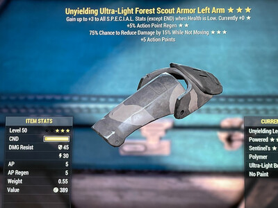 Unyielding AP Sentinel F Scout LA
