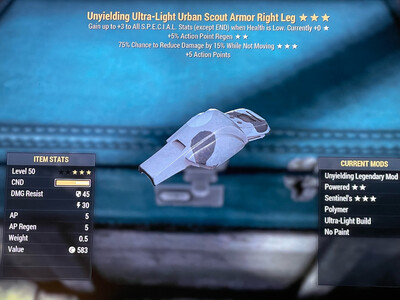 Unyielding AP Sentinel U Scout RL