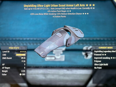 Unyielding AP HTD U Scout LA
