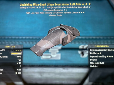 Unyielding RR HTD U Scout LA