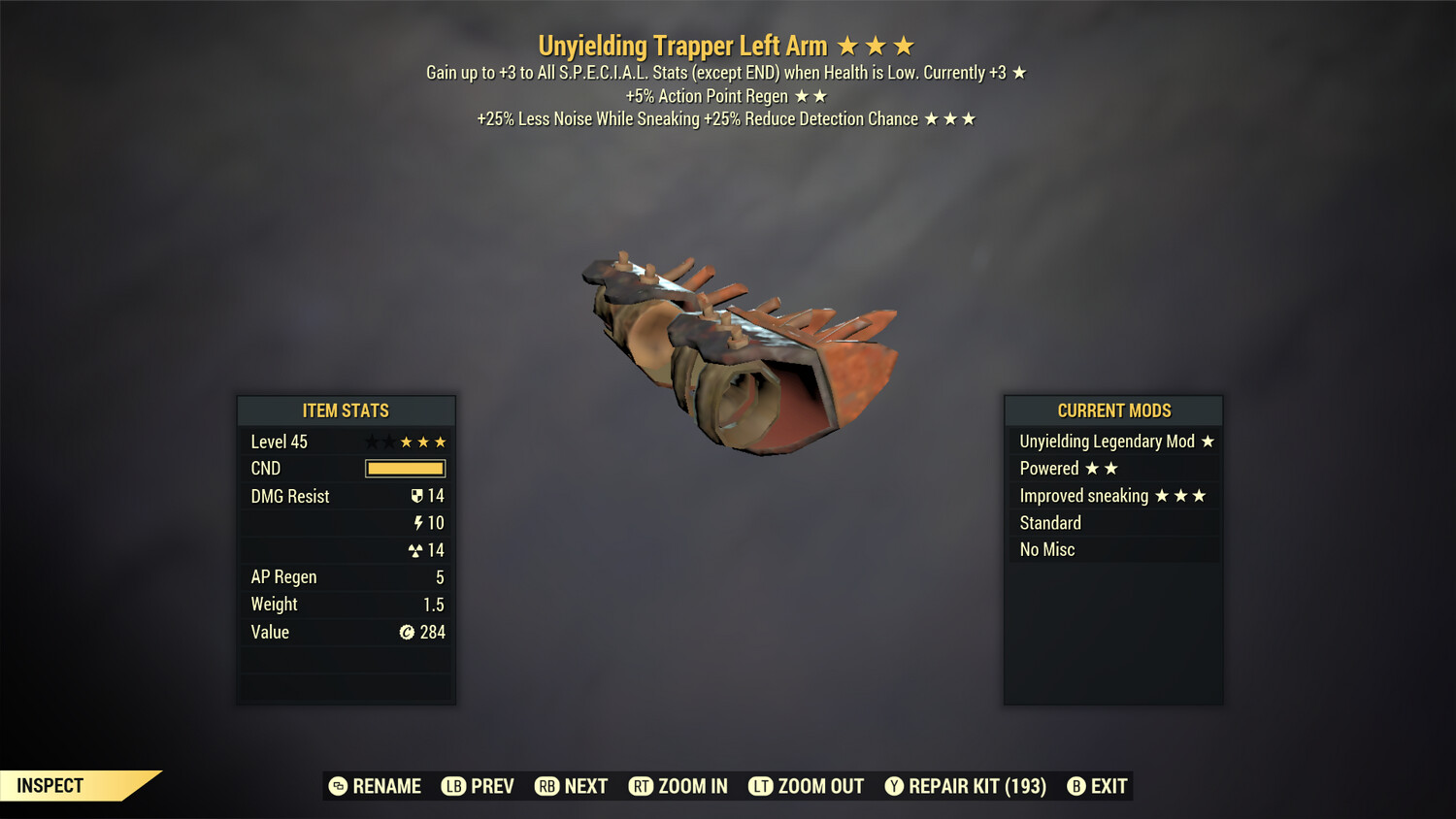 Unyielding AP HTD Trapper LA