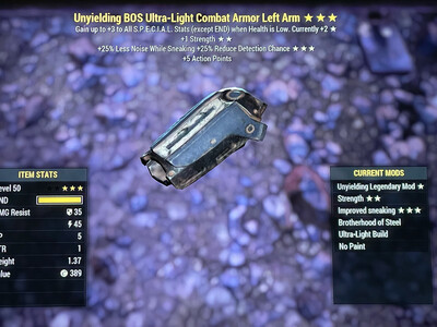 Unyielding 1S HTD Combat LA