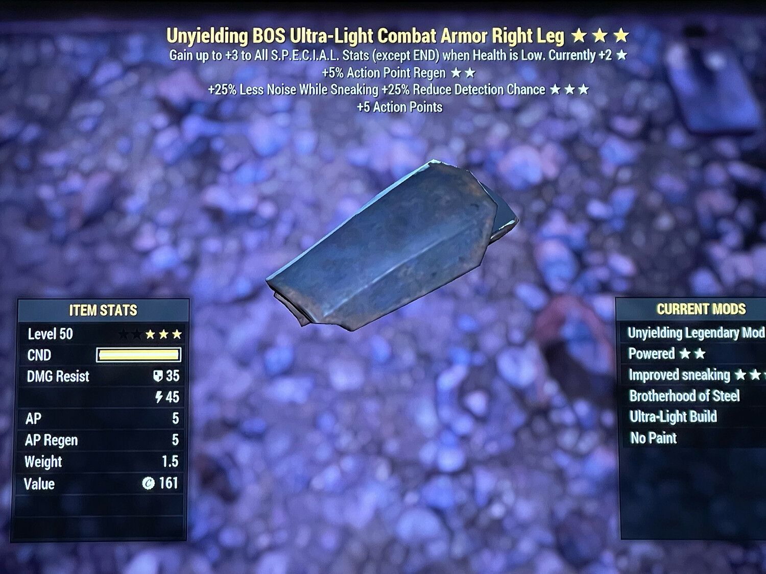 Unyielding AP HTD Combat RL
