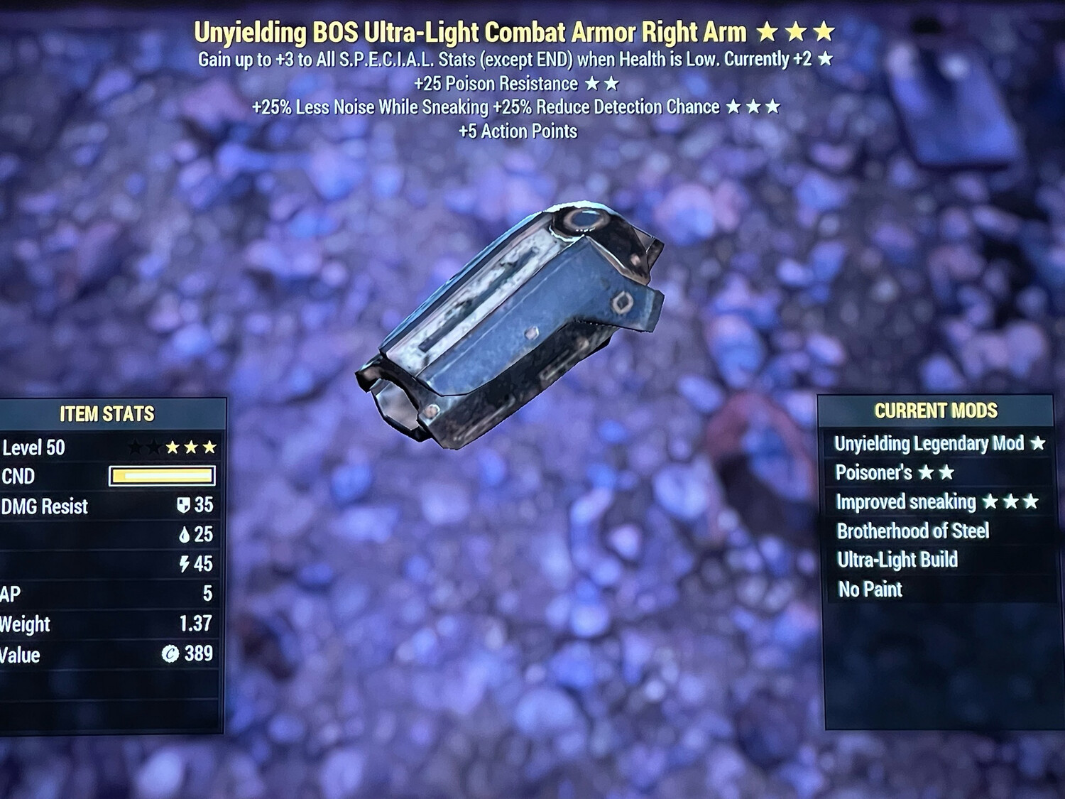 Unyielding PR HTD Combat RA
