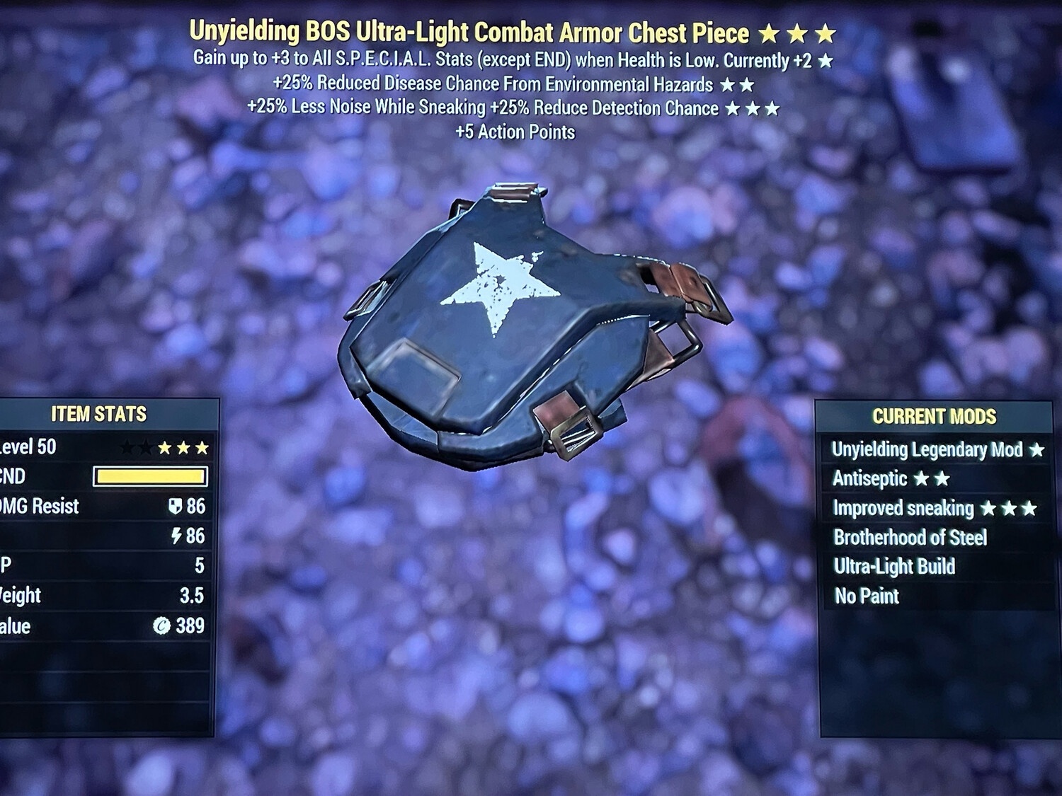 Unyielding EDR HTD Combat Chest