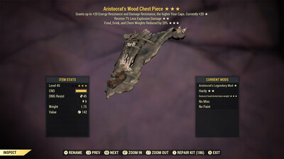 Aristocrat Explosive FDC Wood Chest