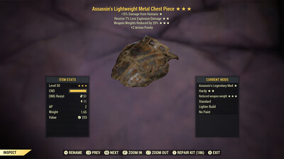 Assassins Explosive WWR Metal Chest