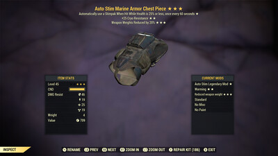 Auto Stim Cryo WWR Marine Chest