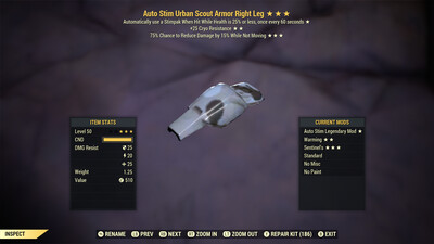 Auto Stim Cryo Sentinel U Scout RL